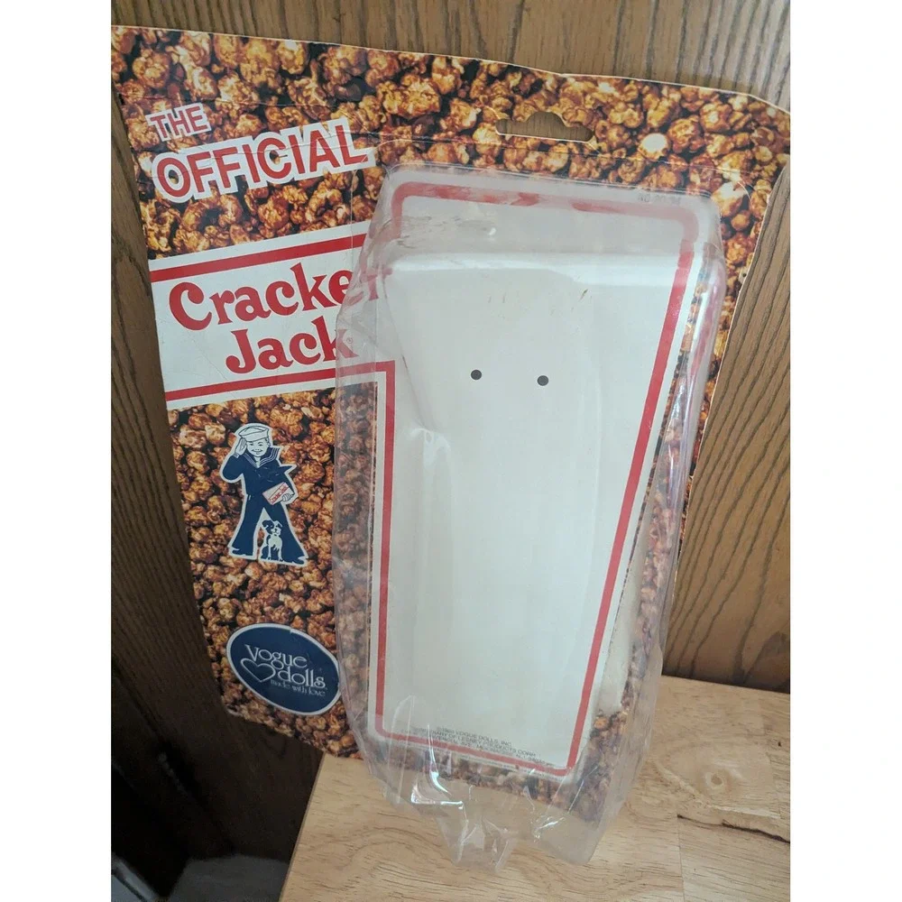 VTG Cracker Jack Collectible Doll Plush w/ Vinyl Head Sailor Boy 12